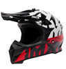 KASK IMX FMX-02 BLACK/WHITE/FLO RED/GREY GLOSS GRAPHIC XL